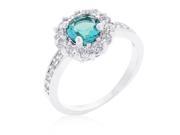 Kate Bissett R08347R C32 09 Bella Birthstone Engagement Ring in Blue Size 9