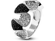 Doma Jewellery MAS02309 6 Sterling Silver Ring with Cubic Zirconia Size 6