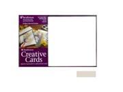 Strathmore ST105 220 Full Size Creative Cards and Envelopes Palm Beach with Plain Edge