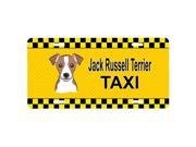 Carolines Treasures BB1384LP Jack Russell Terrier Taxi License Plate