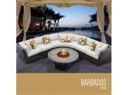 TKC Barbados 6 Piece Outdoor Wicker Patio Furniture Set