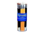 Dynasty Trim Long Wood Handle Paint Brush Set 60