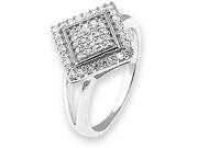 Doma Jewellery MAS02136 7 Sterling Silver Ring with CZ Size 7