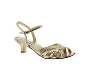 Benjamin Walk 414MO_07.5 Jane Glitter Shoes in Champagne Size 7.5
