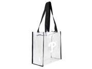 Little Earth Productions 601311 PHIL Philadelphia Phillies Clear Square Stadium Tote