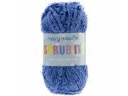 Mary Maxim Y011 5 Scrub It Yarn Blue