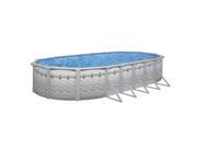 Aquarian 200 A Frame Pool Kit with Tilestone Wall 12 x 18 ft. dia. 52 in. Deep