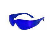 Safety Rider Safety Glasses With Blue Mirror Lens