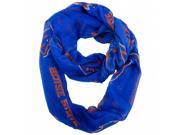Little Earth Productions 100615 BOIS Boise State University Sheer Infinity Scarf
