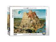 EuroGraphics 6000 0837 Pieter Bruegel The Tower Of Babel Puzzle 1000 Pieces