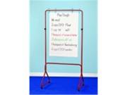 School Specialty Metal Adjustable Height Chart Stand Red