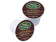 Frontier Natural Products 222077 Green Mountain Coffee Roasters Gourmet Single Cup Coffee Dark Magic Green Mountain Coffee 12 K Cups