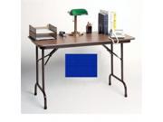 Correll Cf3048Px 37 .75 Inch High Pressure Top Folding Tables Fixed Height Blue