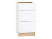 RSI Home Products Sales CBKDB18 SW 18 in. Assembled Drawer Base Cabinet