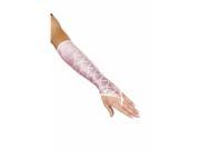 Roma Costume GL105 Pink O S Pair of Fingerless Elbow Length Mermaid Gloves Pink One Size