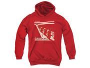 Trevco Concord Music Davis And Horn Youth Pull Over Hoodie Red Small