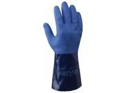 Best Glove 845 720XXL 11 Dispose Glove Istant Nitrile Fully Coated Blue XXL Size 11 Pack 12
