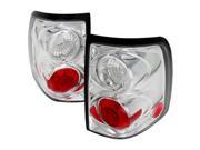 Spec D Tuning LT EPOR02 TM Altezza Tail Light for 02 to 04 Ford Explorer Chrome 12 x 16 x 18 in.