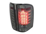 Spec D Tuning LT SIV07GLED RS LED Tail Lights for 07 to 13 Chevrolet Silverado Smoke 13 x 11 x 18 in.
