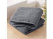 Home Source International 10102HAK65 Microcotton Luxury Hand Towel Steel Grey