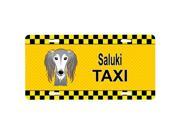 Carolines Treasures BB1353LP Saluki Taxi License Plate