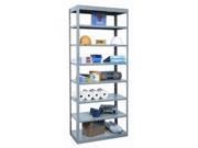 Hallowell DT5713 24HG Hallowell Hi Tech Metal Shelving 48 in. W x 24 in. D x 87 in. H