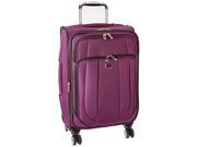 Delsey Luggage 40215180008 Helium Cruise Carry on Expandable Spinner Trolley Purple