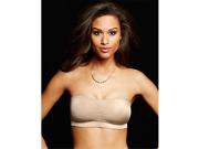 Maidenform 40974 Dream Bandeau Bra Size 36 Body Beige Skintone