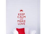 Adzif VAL009R31 Keep Calm Wall Decal Color Print