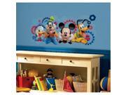 Room Mates RMK2561GM Mickey And Friends Mickey Mouse Clubhouse Capers Peel And Stick Giant Wall Decals