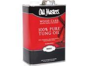 Old Masters 90001 Pure Tung Oil 1 Gallon