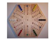 Charlies Woodshop W 1937alt. 2 Wooden Marble Game Board Hard Maple with 12 Birch Inlaid Spots
