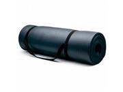 Bry Belly SYOG 001 Extra Thick .75 in Yoga Mat Black