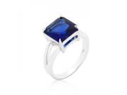 Icon Bijoux R07595R S30 07 Sapphire Gypsy Ring Size 07