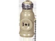 Cooper Wiring Eagle 718V BOX Ivory Pull Chain Lampholder AdapterPack of 10