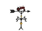 Montague Metal Products WV 350 Red 300 Series 32 In. Deluxe Red Tractor Weathervane