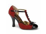 Fabulicious CTAIL509RS_BS_M 10 1 in. Platform Sandal With All Over Rhinestone on Vamp Black Size 10