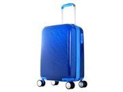 LuggageAmerica TLINE 2001 BK Gon 21 in. Polycarbonate Carry On Spinner With TSA Lock
