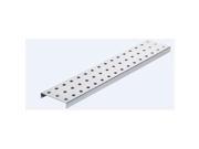 Alligator Board ALGSTRP3x16GALV 3 in. L x 16 in. W Metal Pegboard Strip with Flange Pack of 2