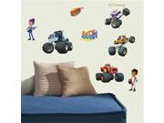 Roommates RMK3119SCS Blaze the Monster Machines Peel With Stick Wall Decals