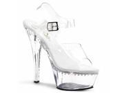 Pleaser VAN420_G_PU 9 Classic Pump Shoe Cream Size 9