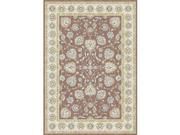 DynamicRugs VC9121338616 1338 Venice Collection 7.10 x 10.10 in. Traditional Rectangle Rug Rust