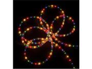 NorthLight 102 ft. Multi Color Indoor Outdoor Christmas Rope Lights