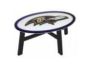 Adventure Furniture N0518 BAL Baltimore Ravens Logo Coffee Table