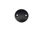 Two Hole Overflow Cover Face Plate in Oil Rubbed Bronze
