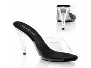 Fabulicious CTAIL509RS_BS_M 7 1 in. Platform Sandal With All Over Rhinestone on Vamp Black Size 7