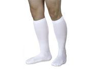 Sigvaris 602CLSW00 18 25mmHg Womens Closed Toe Knee High Compression Sock Large Short White
