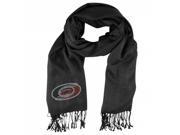 Little Earth Productions 551101 HURR BLCK Carolina Hurricanes Black Pashi Fan Scarf Black