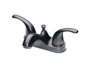Homewerks 179916 4 in. 2 Handle Lavatory Faucet Brushed Bronze