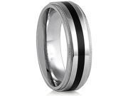 Doma Jewellery SSSSR1209 Stainless Steel Ring Size 9